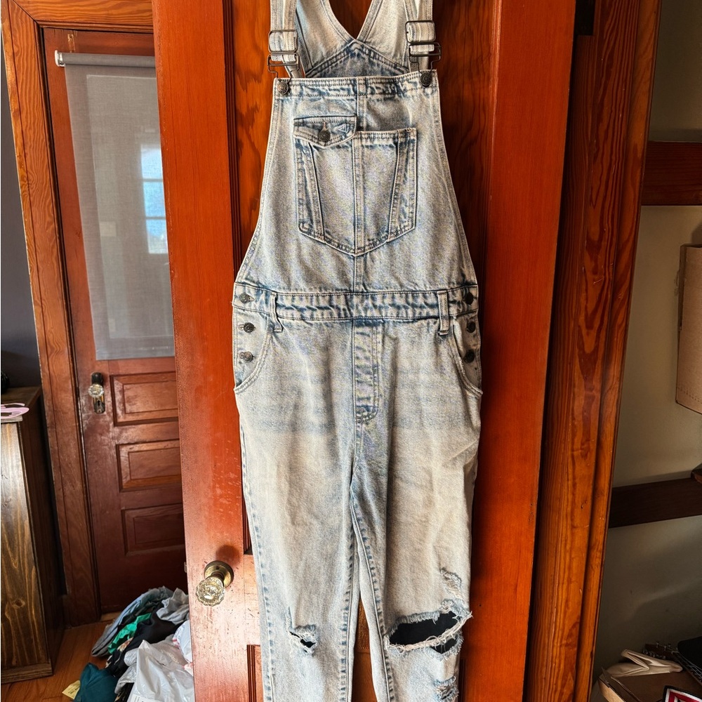 Distressed Jean Overalls from Hidden in US size M